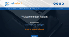 Desktop Screenshot of netreliant.com