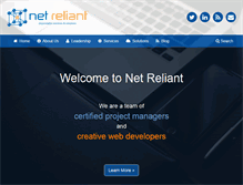 Tablet Screenshot of netreliant.com